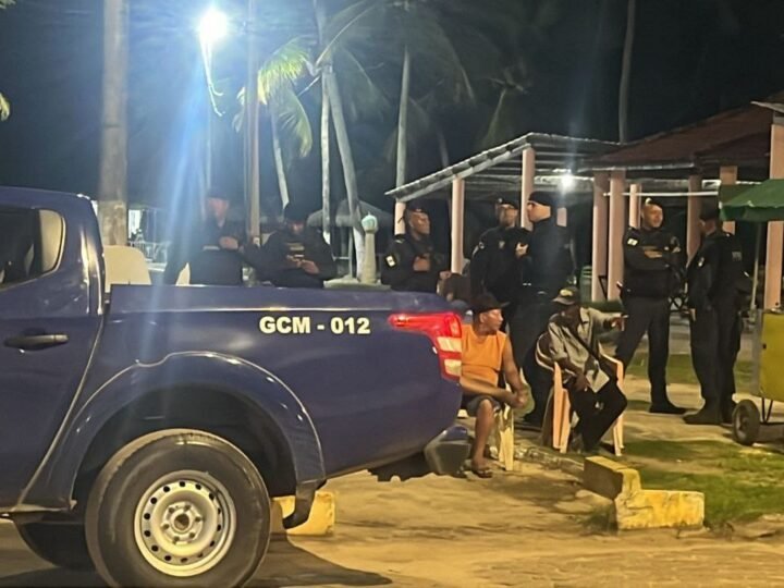 Segurança é reforçada na Praia de Guaibim durante o Carnaval