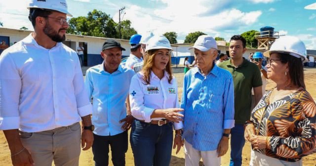 Secretária de Saúde da Bahia e prefeito de Valença visitam obras do Hospital Costa do Dendê